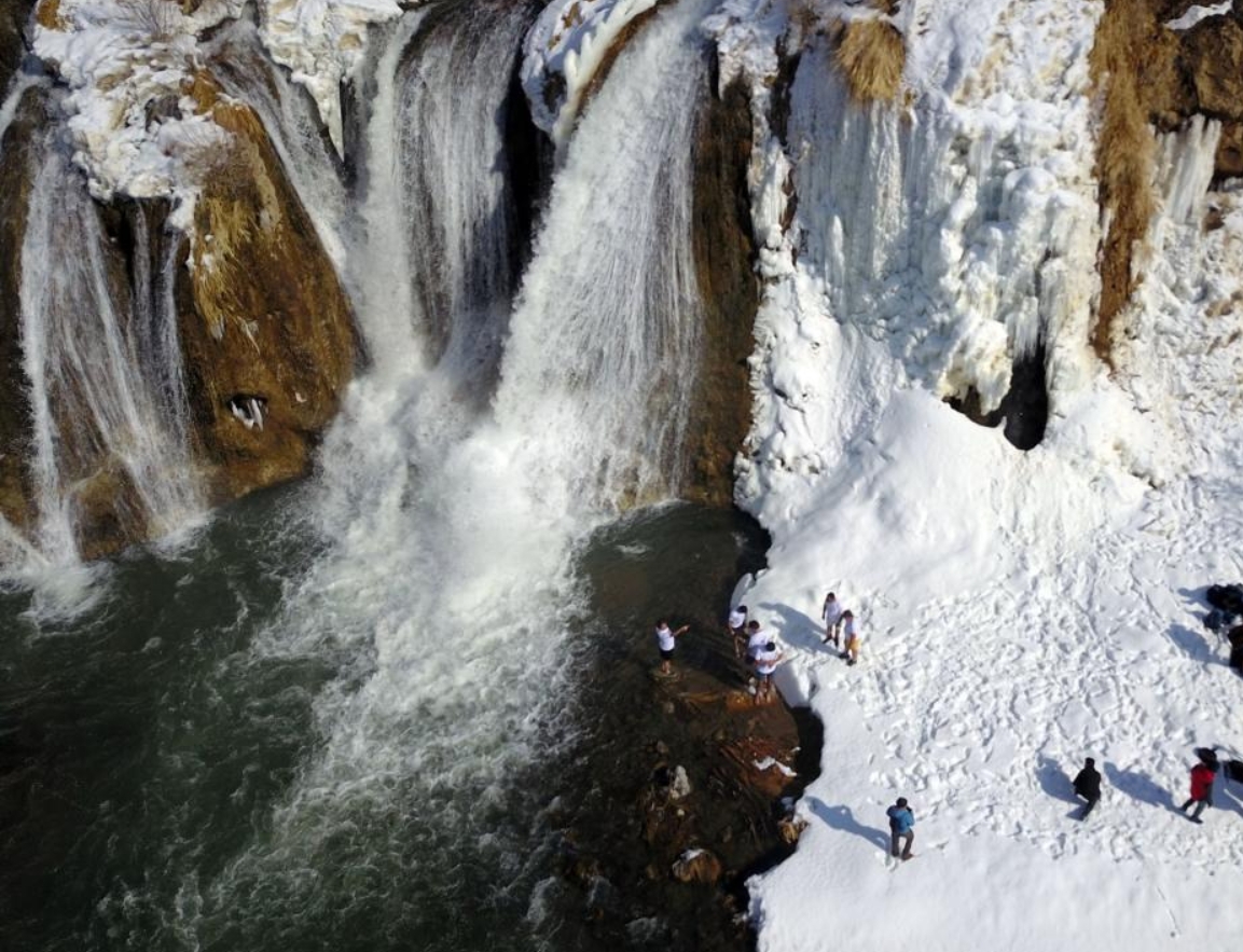 Muradiye waterval Van Turkije