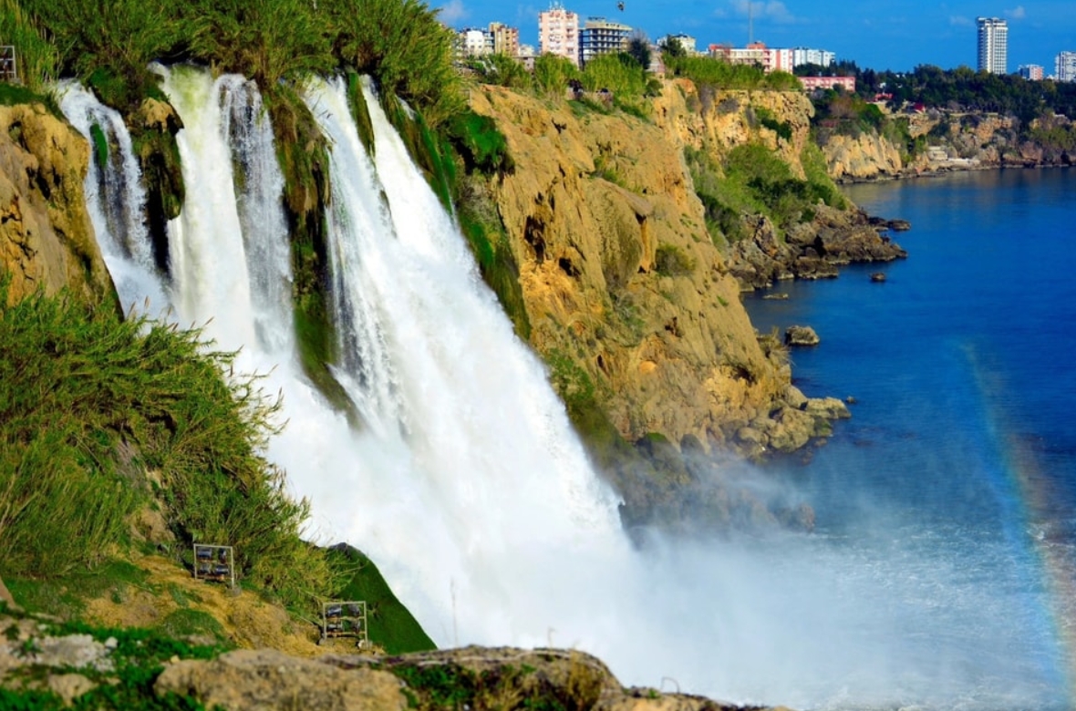 Düden watervallen Antalya Turkije