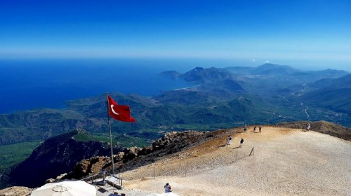The highest mountain in Turkey Kemer