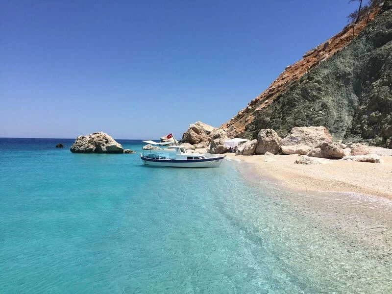 Paradise island in Turkey Kemer