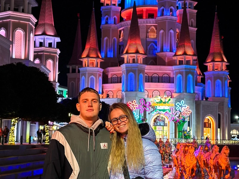 Land of Legends Night Show from Beldibi