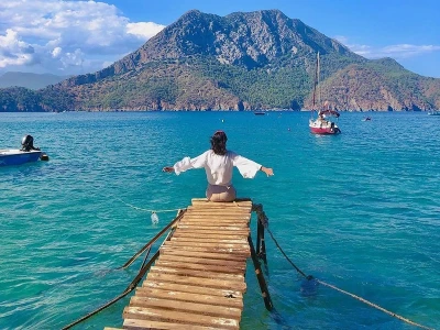 Морская прогулка на Черепаший пляж в Кемере