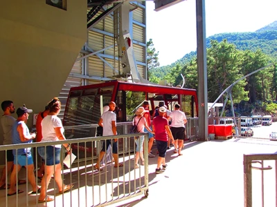 Olympos cable car in Kemer