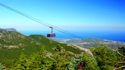Olympos cable car in Kemer
