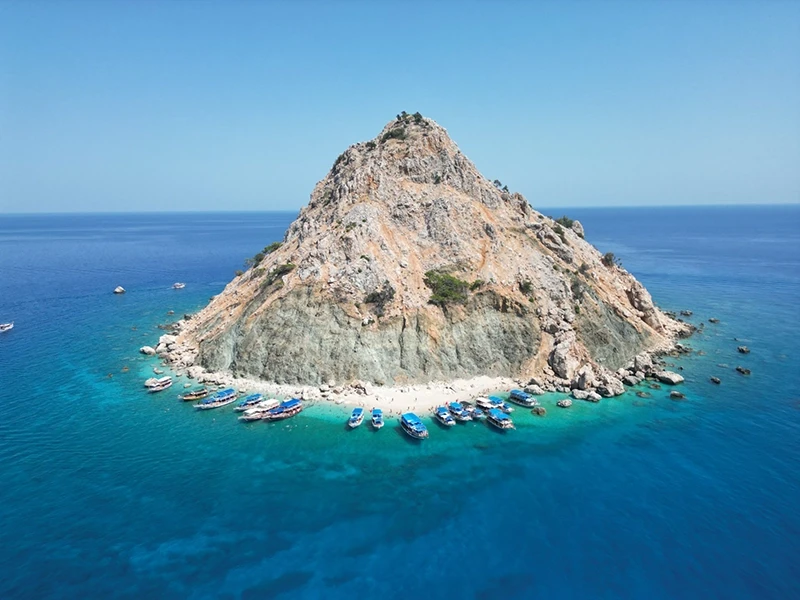 Турецкие Мальдивы экскурсия на остров Сулуада из Кемера