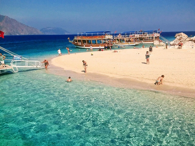 Турецкие Мальдивы экскурсия на остров Сулуада из Кемера