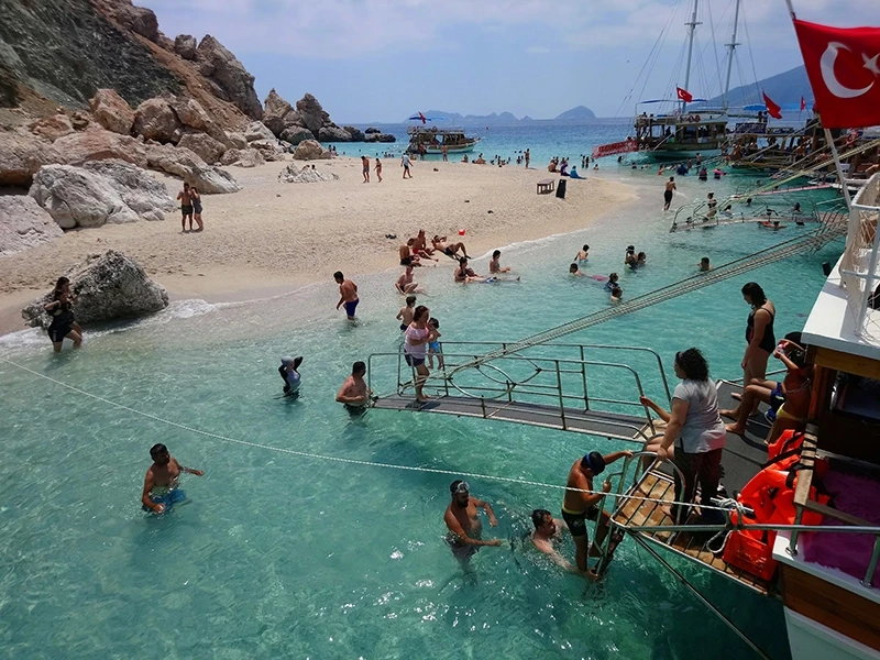 Турецкие Мальдивы экскурсия на остров Сулуада из Кемера