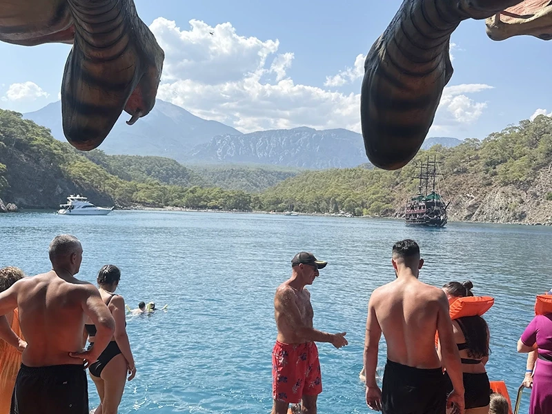 Pirate boat in Beldibi