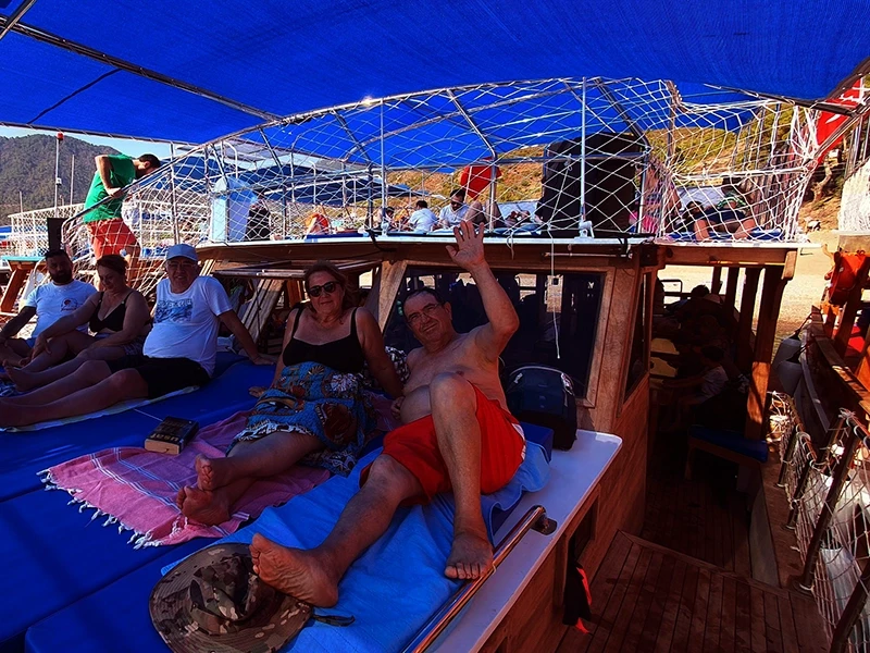 Sunset boat trip in Beldibi