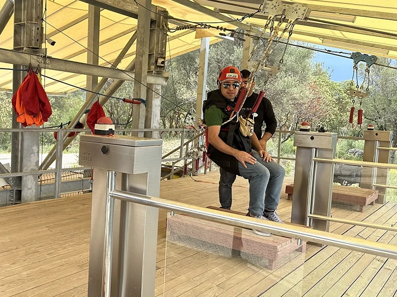 Zipline tour in Beldibi