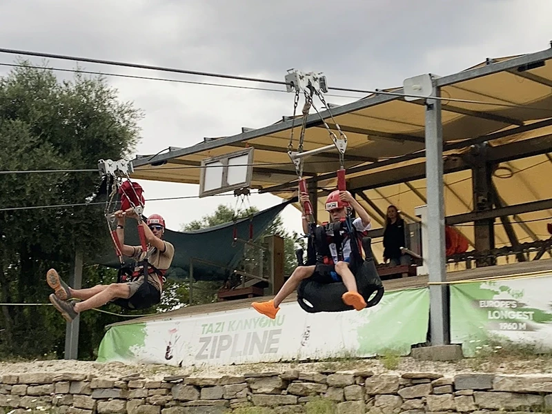 Zipline tour in Beldibi