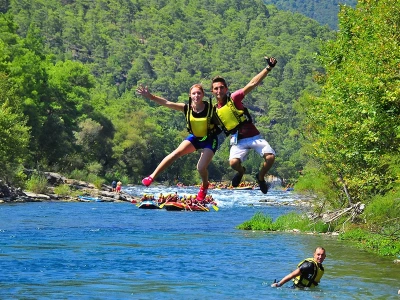 Jeep safari and rafting from Kemer