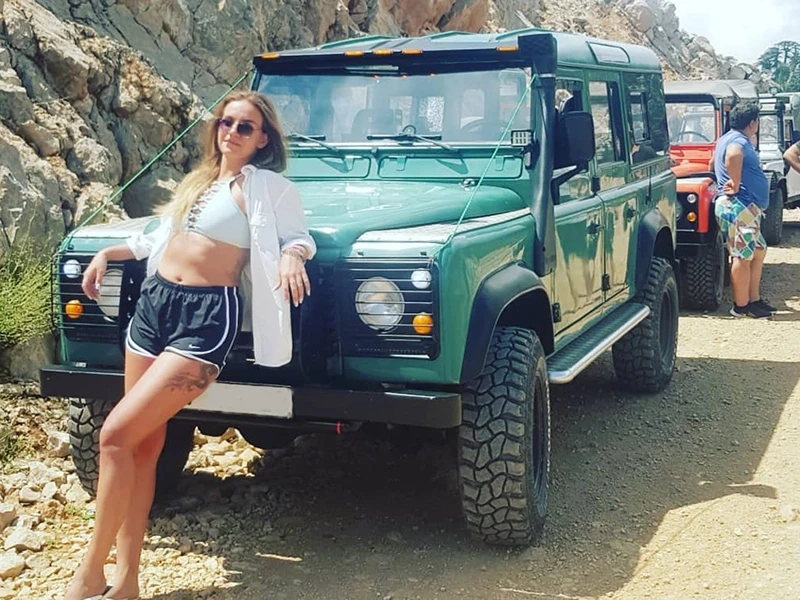 Jeep safari and rafting from Beldibi