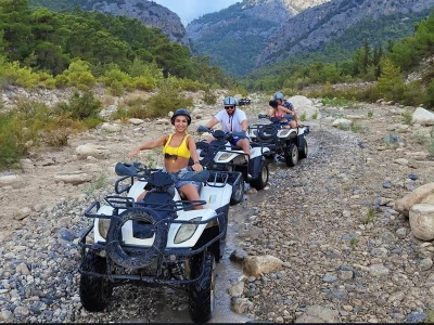 Quad safari i rafting w Beldibi