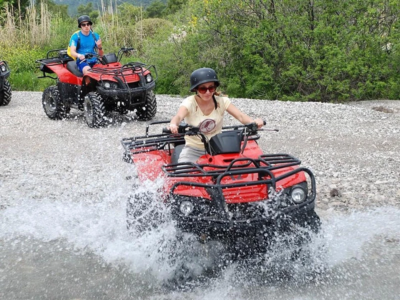 Quad safari and rafting from Beldibi