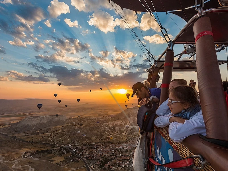 Hot air balloon tour from Beldibi