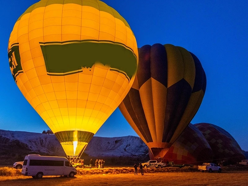 Hot air balloon tour from Beldibi