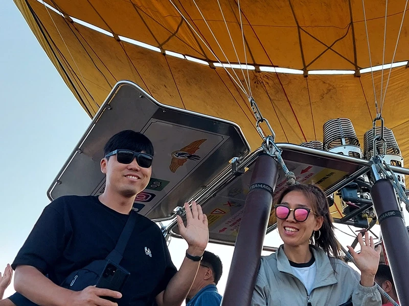 Hot air balloon tour from Beldibi