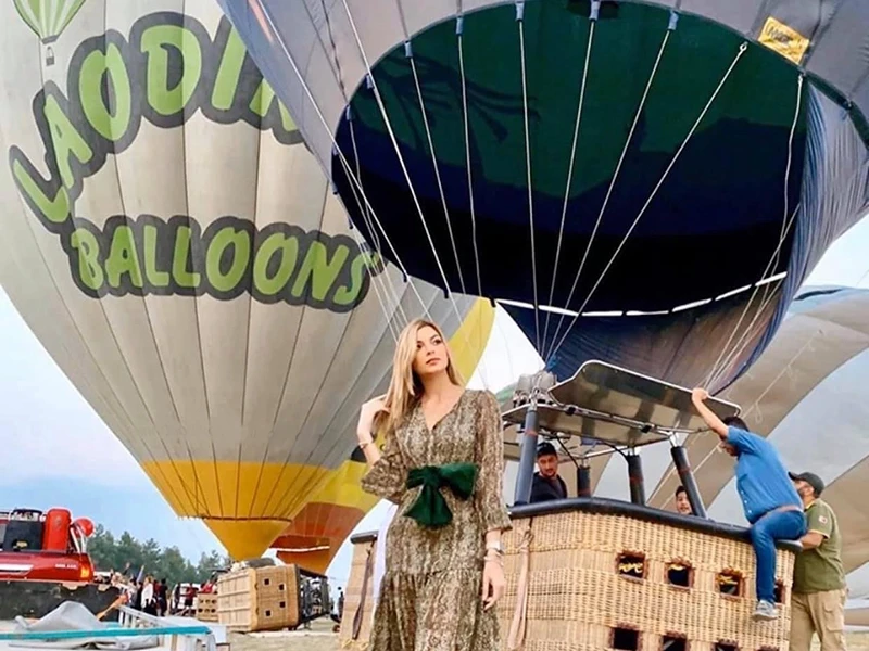 Hot air balloon tour from Beldibi