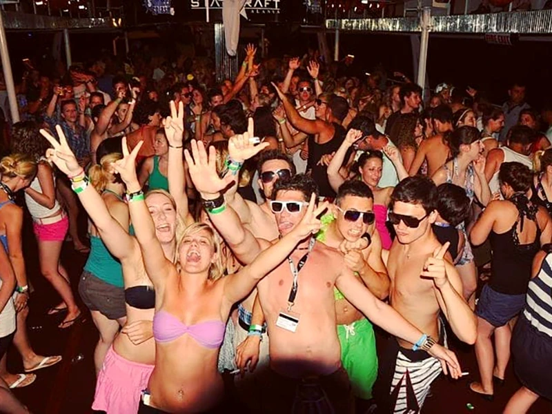 Beldibi night party boat tour