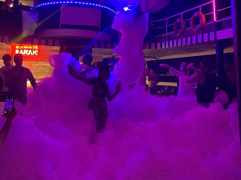 Beldibi night party boat tour